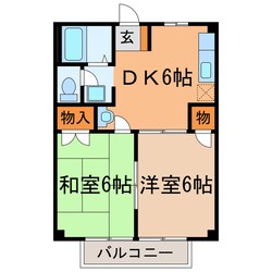 サンヴィレッヂ91の物件間取画像